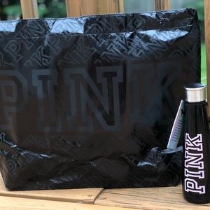 VS PINK Tote and Water Bottle